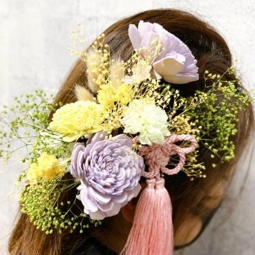 新年のご挨拶と成人式用花飾りのご案内　-京都隠れ家的花屋-|「桂花園」　（京都府京都市西京区の花屋）のブログ